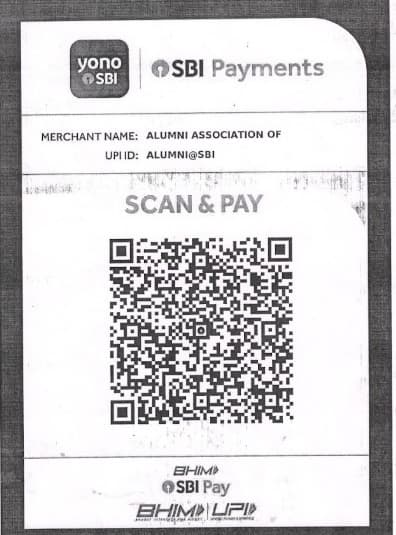 Scan to pay AAGECA via UPI